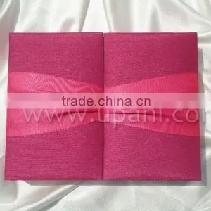 Dupoini Silk Wedding Invitation Box thumbnail-3