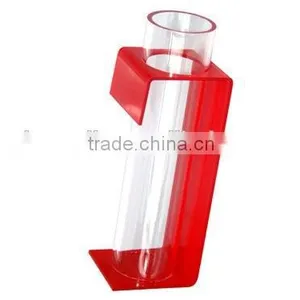 GH-RZ182 Cup Shape Acrylic Vases Made of Clear Acrylic Multi-functional thumbnail-1