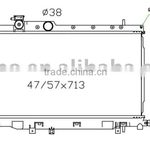 Automotive Radiator(suitable For: Impreza 02- DPI: 2703 AT) thumbnail-1