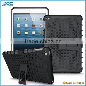 China Suppliers Plastic and TPU Case With Stand for Ipad Mini 4 Tablet Case thumbnail-2