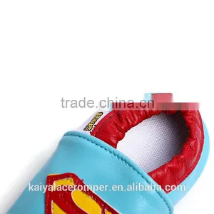 Superman Baby Shoes,Soft Soled Blue Superman Baby Boys Slippers Quality Choice thumbnail-5