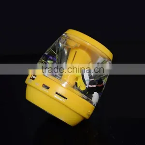 LED Light Customized 3D Floater Print Company LOGO Bluetooth Liquid Speaker thumbnail-3