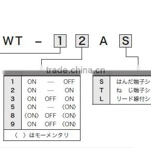 NKK Waterproof Switches WT12L SPDT IP67 Environmentally Sealed Toggle Switch thumbnail-4