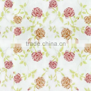 60cm Width Romance Rose Flower Vinyl Removable Decals Decor Wall Paper Sticker P1338 thumbnail-1