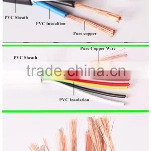 Electrial Cable High Flexible Flat Cable RVVB/RVV Supplier's Choice thumbnail-4