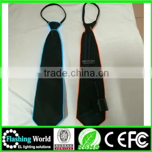 Customers First Hot Selling el Flashing Light up Tie thumbnail-6