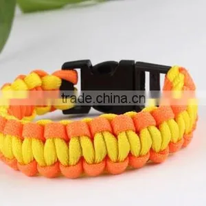 Custom Polyseter Woven Bracelet With Ouch thumbnail-1