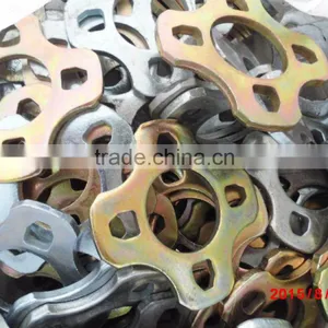 Q235 Color Plated Zinc Scaffold Ringlock Rossete Flange OEM thumbnail-1