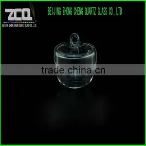 Customized Quartz Glass Flask Fused Silica Crucible thumbnail-2