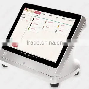 2015 Hot Selling White Black Silver China Touch Screen Pos System thumbnail-5