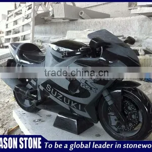 2013 Granite Black Motorcycle Statue thumbnail-2