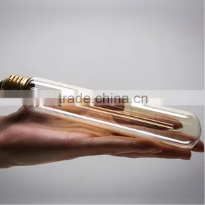Vintage Cylinder Amber Filament Bulb Edison Lamp Bulb thumbnail-5