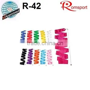 Rhythmic Gymnastics ROMSPORTS RIBBON & STICK SET 6m & 56 cm R-42 thumbnail-1
