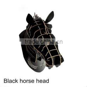 European Style Wooden Animal Head Antelope Wall Hangings For Ornamentation thumbnail-5