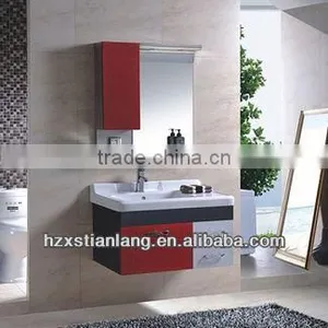 Classic Stainless Steel Vanity With Mirror Cabinet and Light thumbnail-1