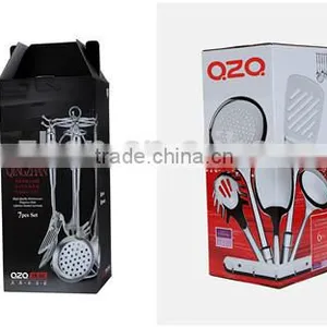 7 Piece Stainless Steel Cooking & Serving Utensil Set thumbnail-2
