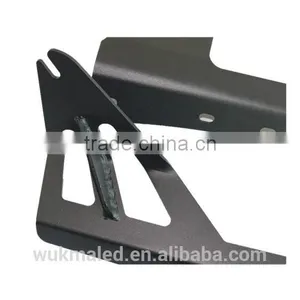 For Jeep Wrangler TJ JK Upper Windshield 50" LED Light Bar Mounting Brackets thumbnail-5