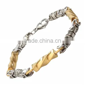 Kindy Jewelry New Design JCB0227 316l Stainless Steel Men Bracelet China Wholesale Supplier's Choice thumbnail-3