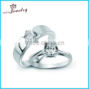 Hot Sales New Couple Wedding Ring thumbnail-1
