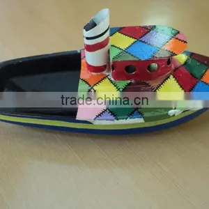 Patchwork Painted Boats thumbnail-1