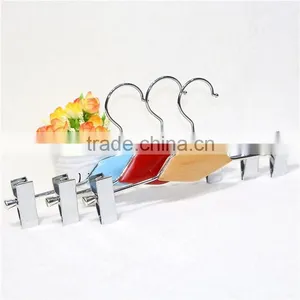 New Designed Children Wooden Hanger With Clips thumbnail-1