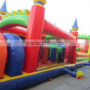 Colorful Giant Inflatable Obstacle/inflatable Obstacle Course for Fun/inflatable Combo for Kids Play thumbnail-2