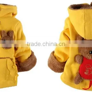 2015 Wholesale Fancy Baby Winter Hooded Jacket thumbnail-3