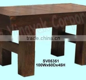 Wooden Coffee Table,indian Wooden Furniture,home Furniture,living Room Furniture,modern Furniture,shesham,mango,acacia Wood thumbnail-1
