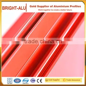 China Supplier Aluminum Polished Extrusion Window Frame Profile With Colorful Surface Treatment thumbnail-3