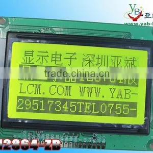 8-bit/4-bit Parallel,3-SPI Serial 128X64 Stn Graphic Lcd Module thumbnail-3