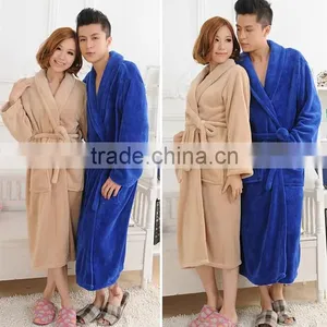 Hot Selling Couple Custom Design Flannel Fashion Sleepwear thumbnail-3