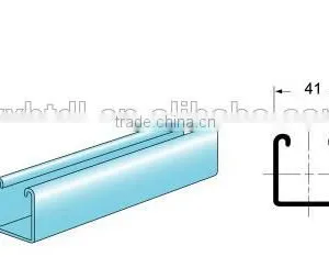 41mm*41mm Stainless Steel Strut Channel thumbnail-1
