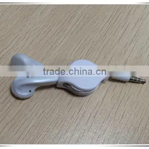 Wholesale Price&good Promotion Earphone With Retractable Cord thumbnail-2