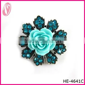 Artstar Hair Accessories /Fashion Chinese Plastic Flower Brooch thumbnail-1