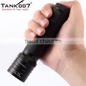Wholesale Waterproof 460 Lumen T6 Best Led Tactical Security Zoom Flashlight Torch TK737 thumbnail-1