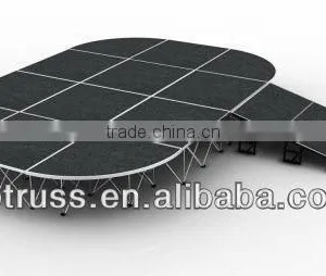 Portable Aluminum Stage With Portable Risers thumbnail-6