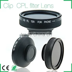 Mobile Phone Camera Lens Universal Clip CPL Filter Lens for Smartphone Camera Lenses thumbnail-1
