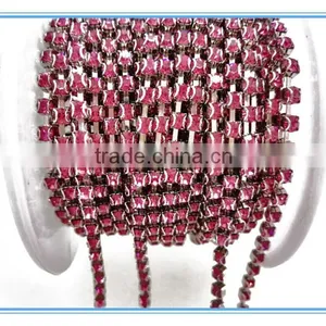 Brand Shoes Material Supplier Rhinestone Cup Chain Sew on Rhinestone thumbnail-3