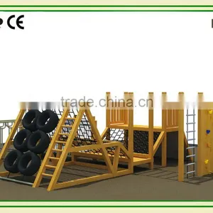 KAIQI GROUP High Quality Wooden Playground Equipment for Sale With CE,TUV Certification thumbnail-1