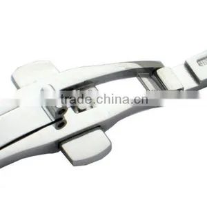 Stainless Steel Buckle Watch Watch Clasp and Watch Buckle With Double Press Button for Watches Men and Men Watches thumbnail-1