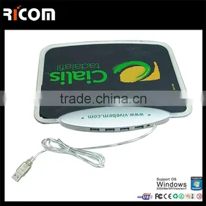 Printed Usb Mouse Pad With Hub,speaker Mouse Pad With Usb Hub--MP208 thumbnail-5