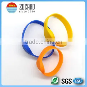 Waterproof Silicone Bracelets Rfid Custom Rfid Wristbands for Swimming Pool or Festival Event thumbnail-4