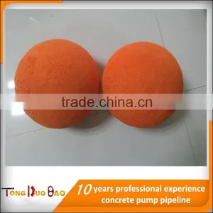 5 Inch DN125 OD150mm Concrete Pump Pipe Cleaning Ball for Cleaning Pipe and Hose thumbnail-1