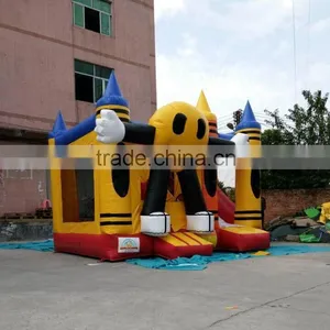 2016 Hot Kids Smile Inflatable Castle, Inflatable Bouncy Castle, Inflatable Jumping Castle thumbnail-3