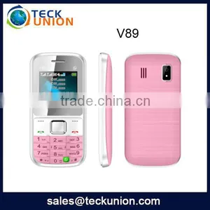 V89 1.8inch Cheap Price Three Sim Card Fashionable Cell Phone thumbnail-1