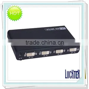 DVI 3 in 1 Out Splitter Box,DVI Switch Box,high Quality thumbnail-1