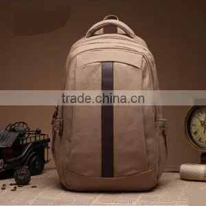 2016 Multi Purpose Canvas College Backpack thumbnail-1