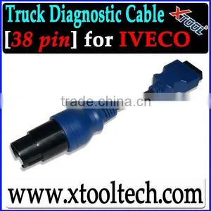 [xtool]Iveco Truck Diagnostic Cable 38 Pin /Iveco Cable in Stock thumbnail-1