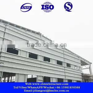 Easy Installed Prefab Structrual Steel Frame Prefabricatedworkshop thumbnail-3