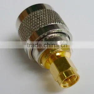 RF Coaxial Adapter SMA Male to UHF Male thumbnail-1